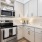 well lit kitchen
