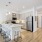 open kitchen area