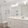 well lit bathroom